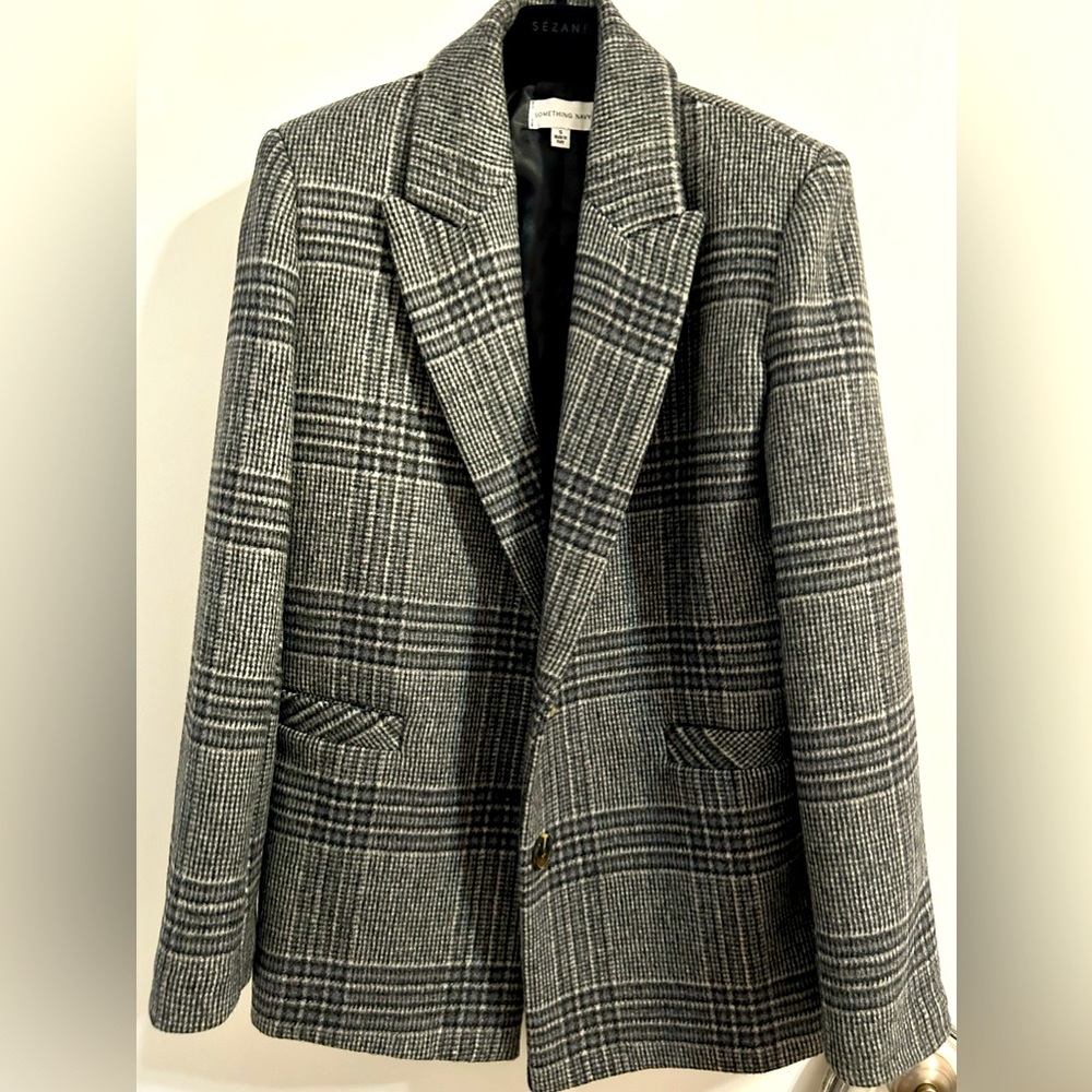 Beautiful (S/S2022) Something Navy wool jacket made in Italy